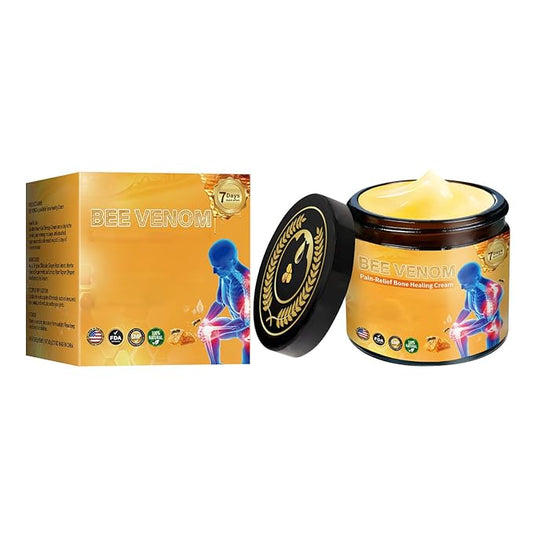 Bee Venom Joint and Bone Cream, Bee Venom Relief Joint Cream for Knee, Neck, Back, Hands, Feet Massage Soothing Joint Care.