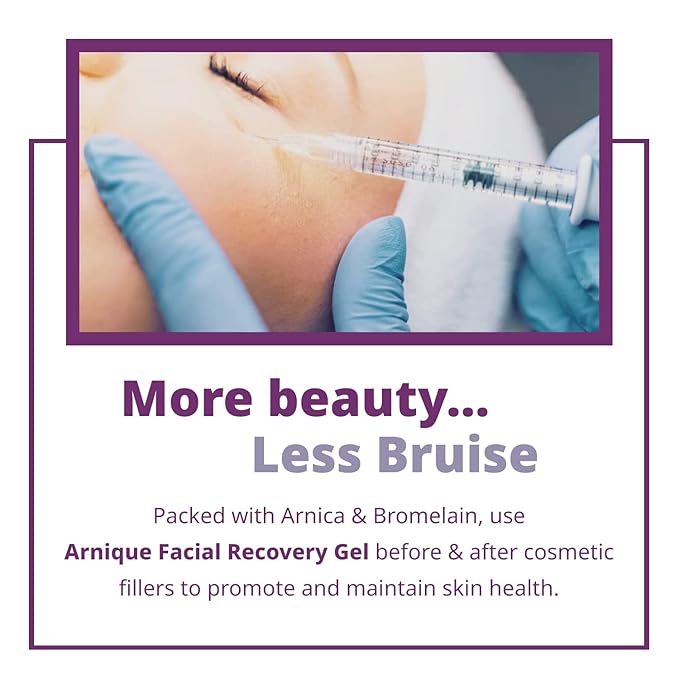 Arnica Gel for Face – Soothing Arnica & Bromelain Facial Gel to Refresh and Comfort Delicate Skin After Beauty Treatments