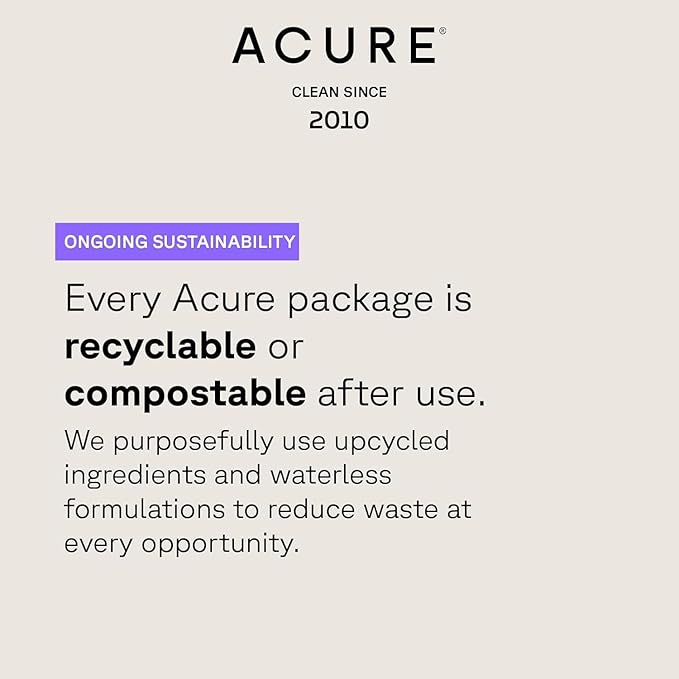 Acure Ultra Hydrating Green Juice Face Cleanser - Superfood Cleanser, Green Face Wash for Women & Men, Clean Skin Formula, Detoxifying Facial Cleansing Foam - 4 fl oz (2 Pack)