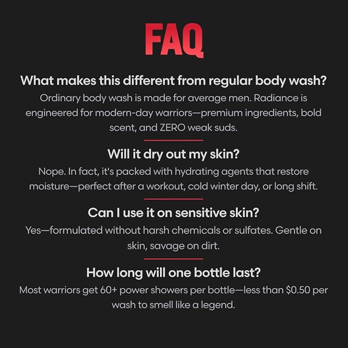 The Beard Struggle Eddie Hall Beast Line Body Wash – Ragnarok Rising Cologne-Grade Scent – Deep Cleanse Without Dryness – Paraben-Free, Vegan-Friendly, 8 fl oz