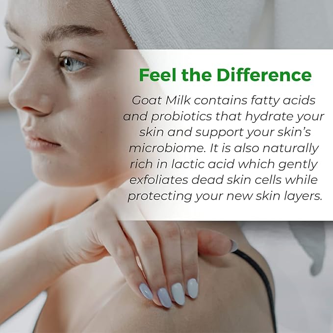 Legend's Creek Farm, Goat Milk Body Butter - Hydrating Natural Body Moisturizer with Organic Shea Butter & Grape Seed Oil - 8 Oz Purifying & Toning Whipped Body Butter (Rosemary & Lavender)