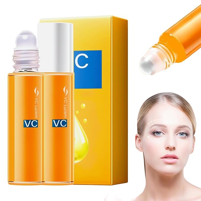 2PCS Lutein Eye Essence Oil, 2025 New VC Lutein Anti-Wrinkle Eye Serum Oil, Hydrating Dark Circles Remover for Daily Eyes Care, Lightweight Tightening Eyes Oils for Women (0.3 Fl Oz (Pack of 1), 2PCS)