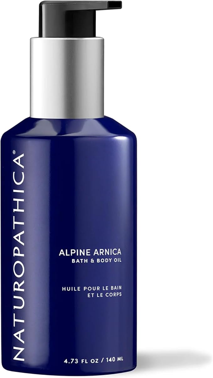 Naturopathica Alpine Arnica Bath & Body Oil, Daily Body Oil to Support Joint and Sore Muscle Relief, Soothing Body Moisturizer for Men and Women, 4.7 fl oz