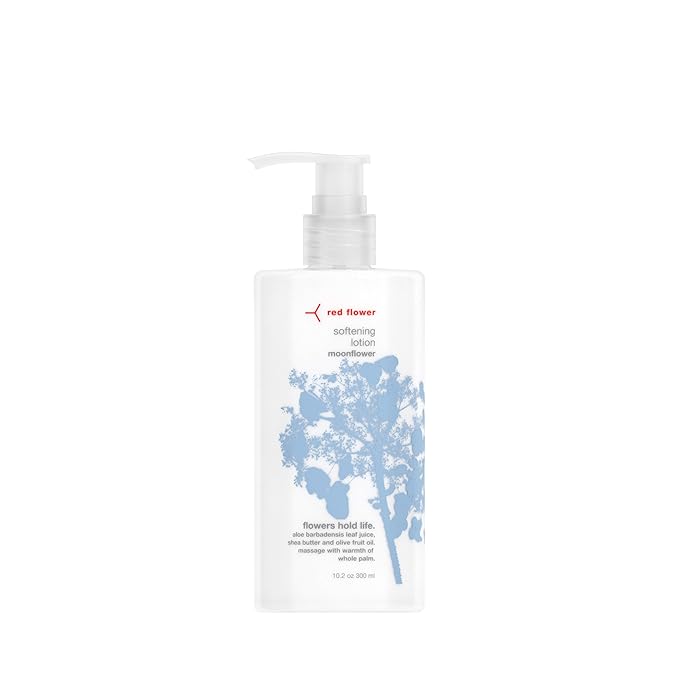 Red Flower Moonflower Body Care Duo: Purifying Body Wash & Softening Lotion for Hydrated, Smooth, and Nourished Skin