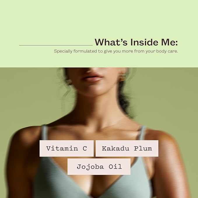 frank body Brightening Body Lotion | Evens Tone, Brightens Dark Spots & huperpigmentation | Vitamin C, Kakadu Plum & Vitamin B5 | Bamboo & Camellia Scent | Vegan & Cruelty Free | 250ml / 8.45 fl oz