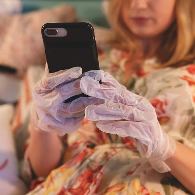 Bodipure HandPure Hand Repair & Anti-Aging Hand Mask – 20-Minute Moisturizing Gloves for Dry, Cracked Hands, Softens Cuticles, Paraben-Free, With Natural Botanical Ingredients (12 Packs)