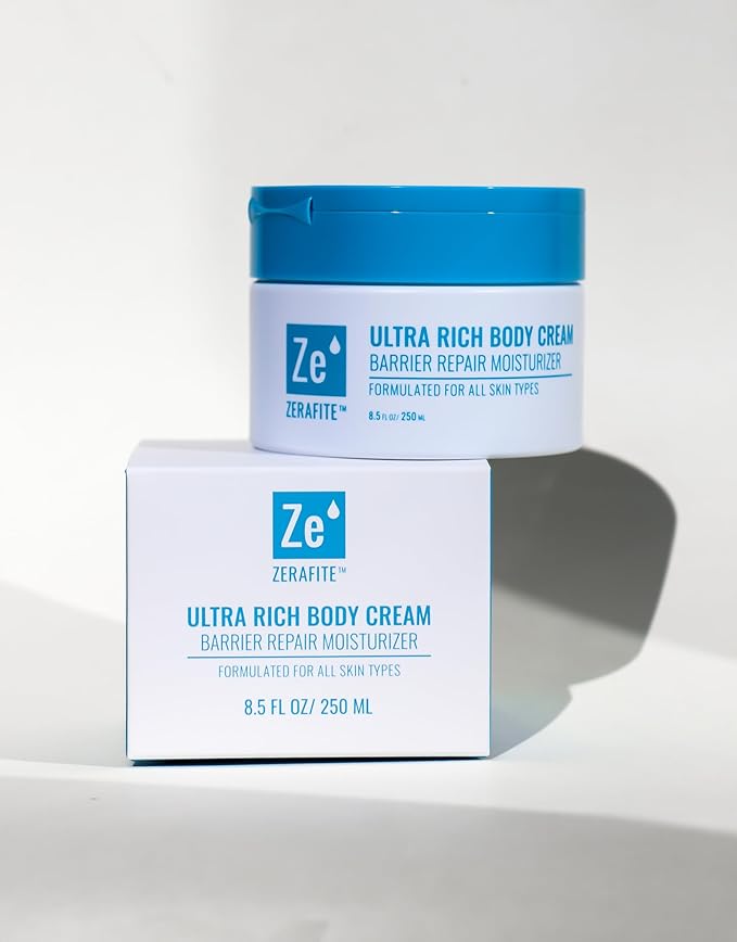 Ultra Rich Body Cream Barrier Repair Moisturizer for All Skin Types & Dry Skin, 8.5 FL. Oz.