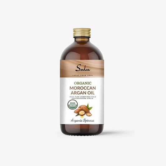 100% Pure Organic Cold Pressed Unrefined Virgin Moroccan Organ Oil (4 oz)
