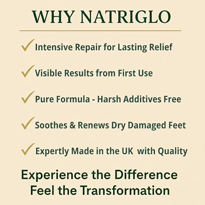 Organic Tea Tree Foot Balm for Dry Cracked Feet & Heels - Intensive Callus Remover & Foot Repair Cream with Shea Butter - Moisturizer for Rough Hard Skin & Cracked Heel Treatment for Men & Women