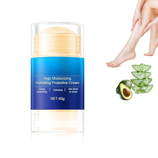 Hydrating and Anti-Cracking Foot Cream, 2025 Moisturising and Relieves Cracking and Dryness Foot Cream, Hand and Foot Repair Cream for Women & Men Callused, Feet, Knee, Elbow, Hand (Blue-1PC, #01)