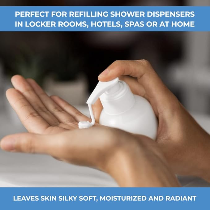 Ginger Lily Farms Salon Formula 100% Pure Morocco Argan Oil Butter Lotion for All Skin Types, 100% Vegan & Cruelty-Free, 1 Gallon (128 fl oz) Refill