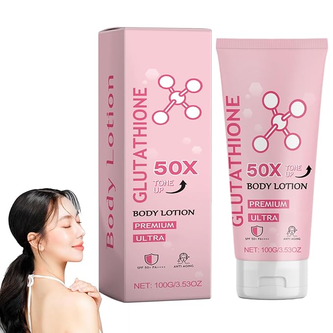 Glutathione Body Lotion for Even Skin Tone - Antioxidant-Rich Hydrating Moisturizer, Non-Greasy Formula for All Skin Types, Fragrance-Free & Sensitive Skin Safe, 3.53 Oz Daily Skincare