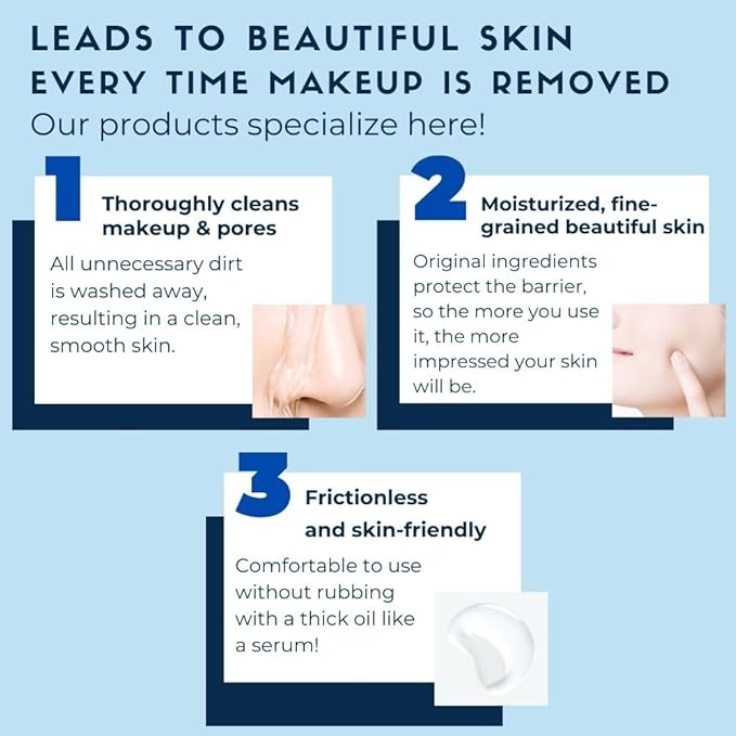 FANCL Mild Cleansing Oil Doraemon Limited Edition – Japanese Makeup Remover & Facial Cleansing Oil for Sensitive Skin, Preservative-Free, skincare gifts for women