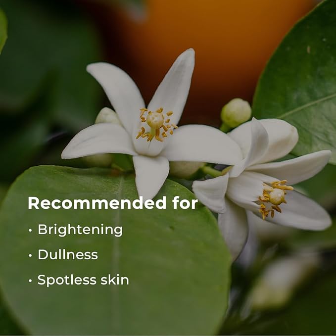 INNA ORGANIC Sheet Mask - Brightening & Radiance, EWG & COSMOS Certified (Pack of 5) | Neroli Essential Oils Infused Skin Care | Luxury Clean Beauty