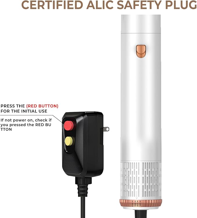 6 in 1 Hair Dryer Brush, Blow Dryer Brushies Ionic Hair Dryer, Oval Hot Air Brush, Hair Curler Straightener Magic Styler Autowrap Air Styler