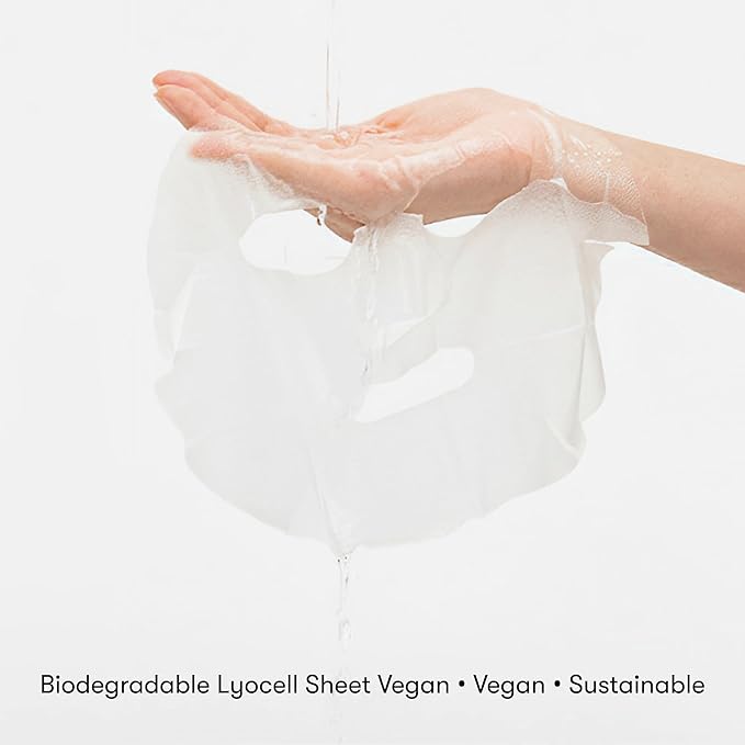 Epielle Vitamin C Korean Face Masks 20 Pack - Brightening Sheet Masks with Niacinamide for Dark Spots & Glowing Skin, Stocking Stuffers for Women