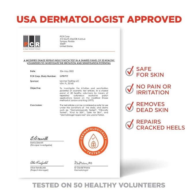 Lavinso Foot Mask that Removes Dead Skin and Callus - 2 Pack - Peach Feet Peeling Mask Extra Strength