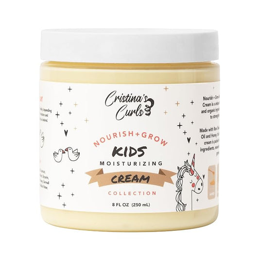 Cristina's Curls Hair Moisturizing Cream For Kids – Leave In Hydration For Soft Defined Curls