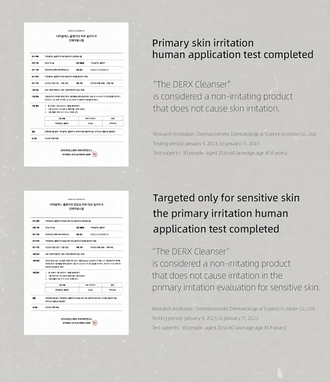 DERX Revitalizing Facial Cleanser with Peptides & Walnut Microbeads - Gentle Exfoliating Gel To Foam for all Skin, Korean Clinic-Developed (120ml/4.05 fl.oz.)