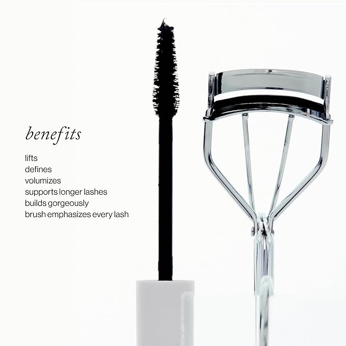 goop Beauty Featherlash Lifting Mascara | Volumizing & Lengthening Eyelash Serum with Nourishing, Clean Ingredients | 0.15 fl oz