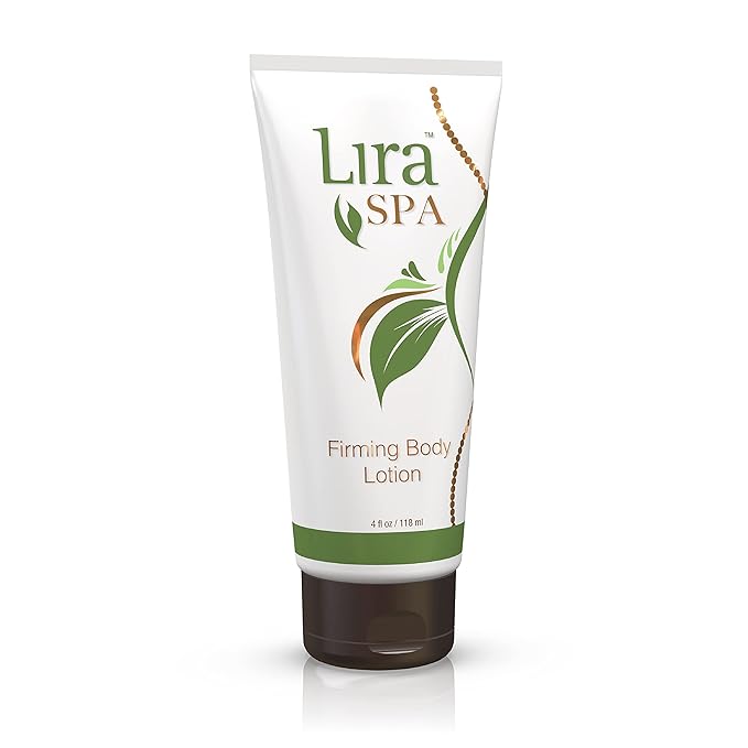 Lira Clinical BODY Firming Lotion - Niacinamide & Caffeine Moisturizing Cream with Green Tea & Sweet Almond Extract - Daily Skin Tightening Solution for Women for Firm and Smoother Skin - 4 Fl Oz