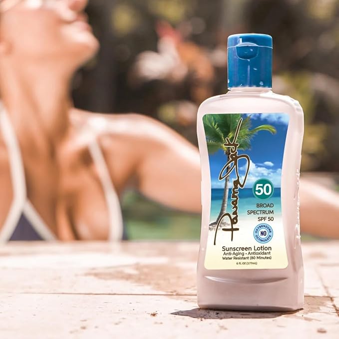 Panama Jack 50-50 Duo - Travel Sunscreen Lotion & Spray SPF 50 Suntan Sun Care Pack