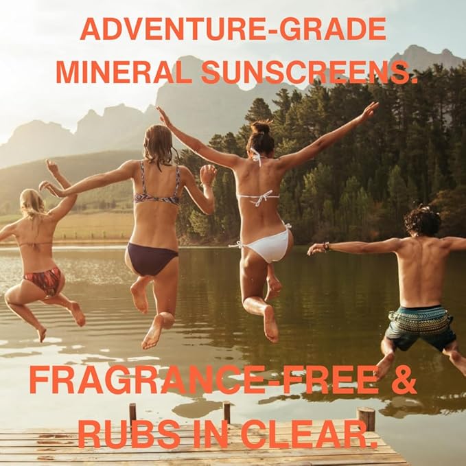 Goodspread Mineral Sunscreen SPF 30 (2-Pack) – Reef-Safe, Non-Nano Zinc, Water-Resistant, Hawaii Compliant, Rubs in Clear, Face & Body, Adults & Kids