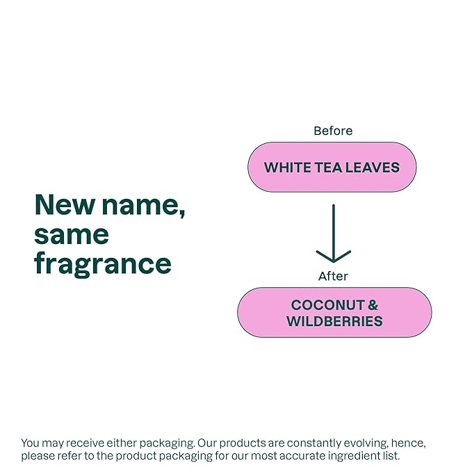 ATTITUDE Body Lotion, EWG Verified Moisturizer, Vegan Skin Care Products, Non-Greasy, Hydrating for Dry Skin, Cruelty Free, Moisturizing, Coconut & Wild Berries Scent, 16 Fl Oz