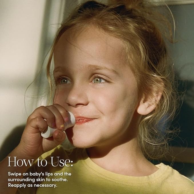 Evereden Baby Lip Balm, 0.14 oz | Clean Baby Care | Non-toxic and Fragrance Free Skincare | Pack of 2