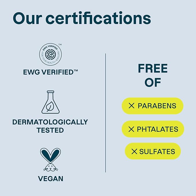 ATTITUDE Body Lotion for Sensitive Skin with Oat, EWG Verified, Dermatologically Tested, Vegan, Unscented, 8 Fl Oz