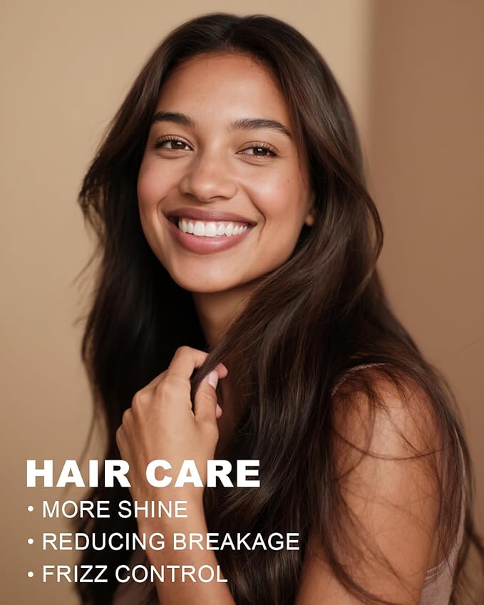 Argan Oil for Hair, Pure and Natural Morocco Argan Oil, Argon Oil For Hair, Scalp, Face & Skin Care, 100% Cold Pressed Hair Conditioner, Unrefined Argon Nails Carrier Oil (8 Fl Oz)