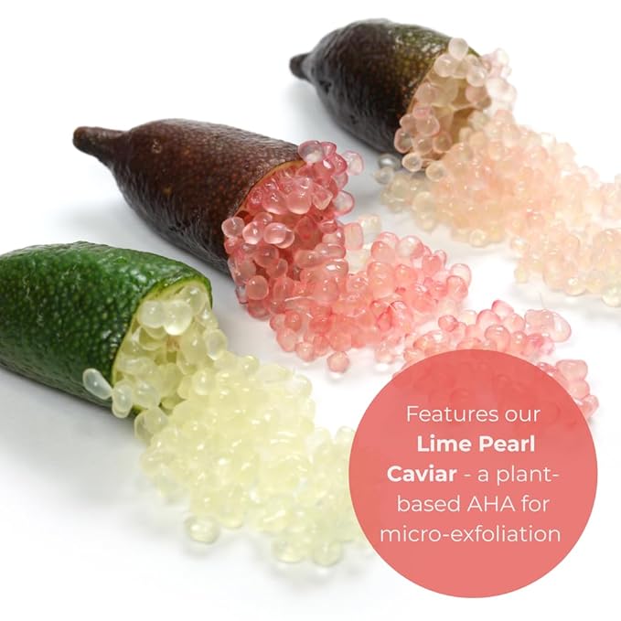 Consult Beaute CAVIAR PEEL Micro-Dose Exfoliating Detox Pads, Skin Resurfacing Treatment with Phytic Acid, Salicylic Acid for Radiance, Facial Polishes for Pores, Blemishes, Fine Lines - 30 Count