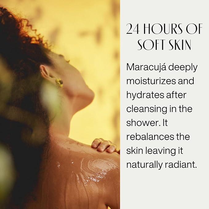 natura - Passion Fruit Triple Phase Body Oil – Maracujá Oil Moisturizer for Soft Glowing Skin, Vegan Skincare, Hydrating & Nourishing Brazilian Beauty – 6.7 fl oz (200ml)