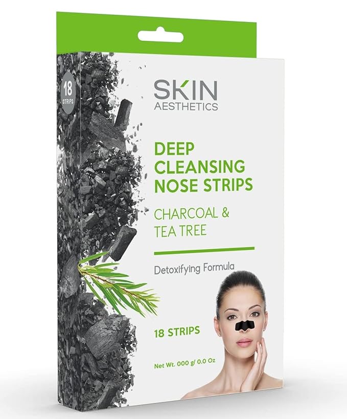 Charcoal & Tea Tree Peel-Off Face Mask - Deep Cleansing, Pores, Blackhead Remover - Dermatologist Tested Korean Skincare - Clean Beauty, Natural Ingredients, Cruelty-Free - 6.7 Fl oz