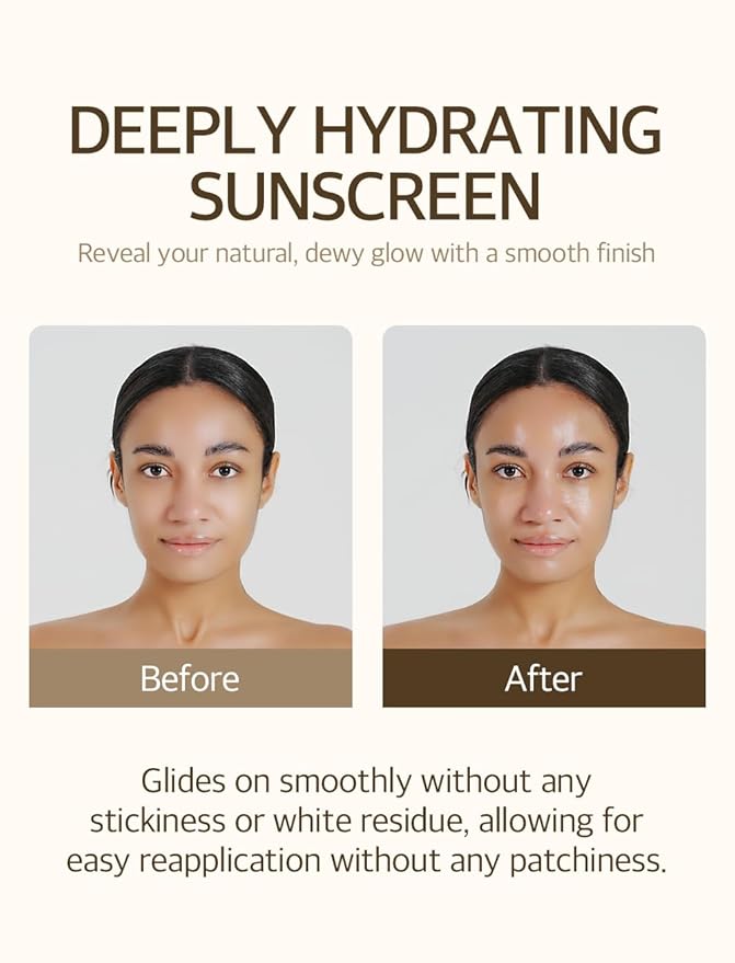 mixsoon Bean Sunscreen-Lightweight Airy Texture SPF 50 Korean Sunscreen for Face, No White Cast, Non-Sticky 50ml / 1.69 fl.oz. Korean Glass Skin Care