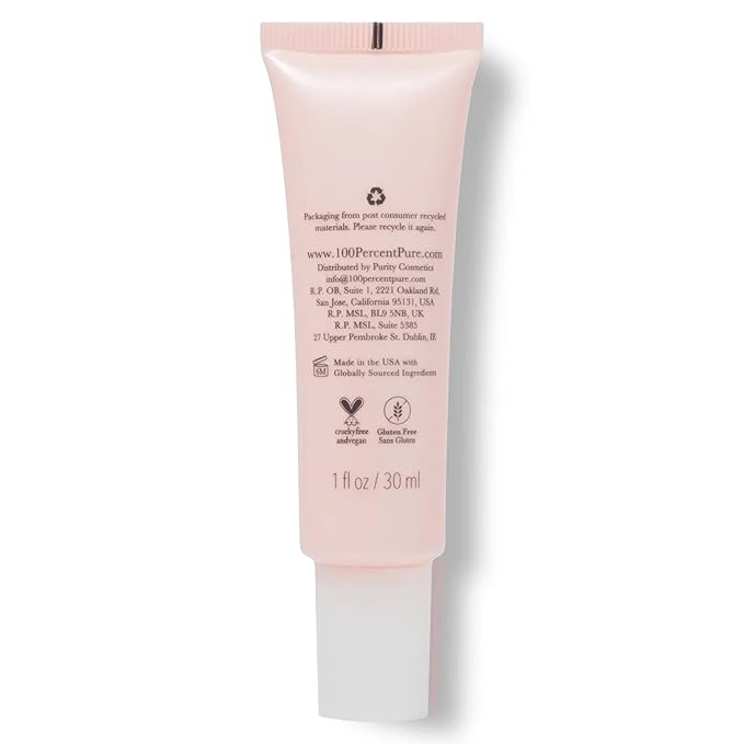 100% PURE Vitamin C Face Serum Hydrating Glow Skin Care with ALA Aloe + Vitamin E Oil - Daily Firming & Correcting Anti Aging Facial Moisturizer for Women & Men All Skin Types, Vegan - 1 Fl Oz