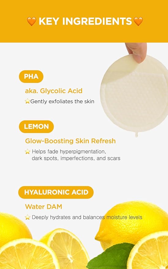 DERMALOGY by NEOGENLAB Bio-Peel Gauze Peeling Pads (Lemon, 8 pcs)