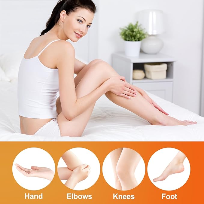 2 Pcs Turmeric Hand & Foot Care Stick，Turmeric Foot Cream，Moisturizing Softening Hand and Foot Cream Stick for Hands, Elbows, Knees, and Feet，Suitable for all people，1.411 OZ Each