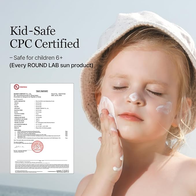 ROUND LAB Birch Juice Moisturizing UV LOCK SPF 45, 1.69 Fl Oz, Hydrating Lotion-like Lightweight Glow Sunscreen for Sensitive Skin, No White Cast, Fragrance-Free, Protector Solar, Korean Sunscreen