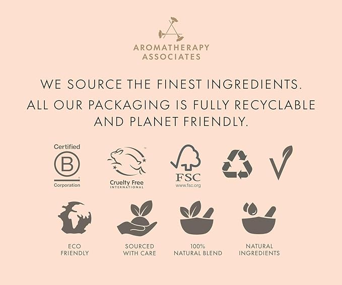 Aromatherapy Associates Revive Evening Bath and Shower Oil – Natural Hydrating Oil with 3 Essential Oils to Refresh Mind, Body, and Spirit (1.86 oz)