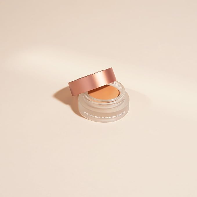 YENSA Super Bright Dark Circle Serum Eye Cream - Full-Coverage Under Eye Brightener with Peptides & Antioxidants - Lightweight Correcting Concealer & Serum - Medium (0.18 oz)