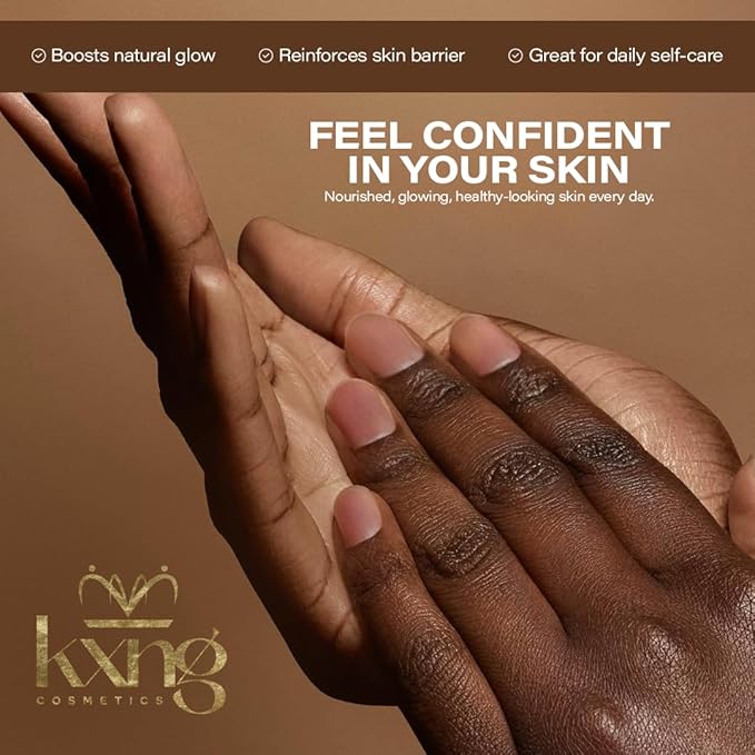 KXNG Cosmetics Organic Shea Body Butter Cream – 4oz | Mens Body Butter for Black Men & Women with Shea, Cocoa, Mango & Coconut Oil | Moisturizing Cream for Hands, Feet & Skin – Zaddy