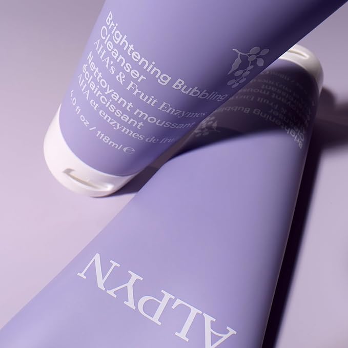 Alpyn Creamy Bubbling Cleanser with Fruit Enzymes, 4 oz / 118 ml