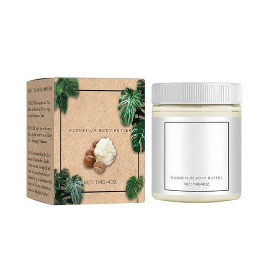 Neuropathy Cream, Magnesium Body Butter,Magnesium Cream for Neuropathy, Deeply Moisturizes Skin, Keep Soft Smooth, Suitable for All Skin Types (114g/1pcs)