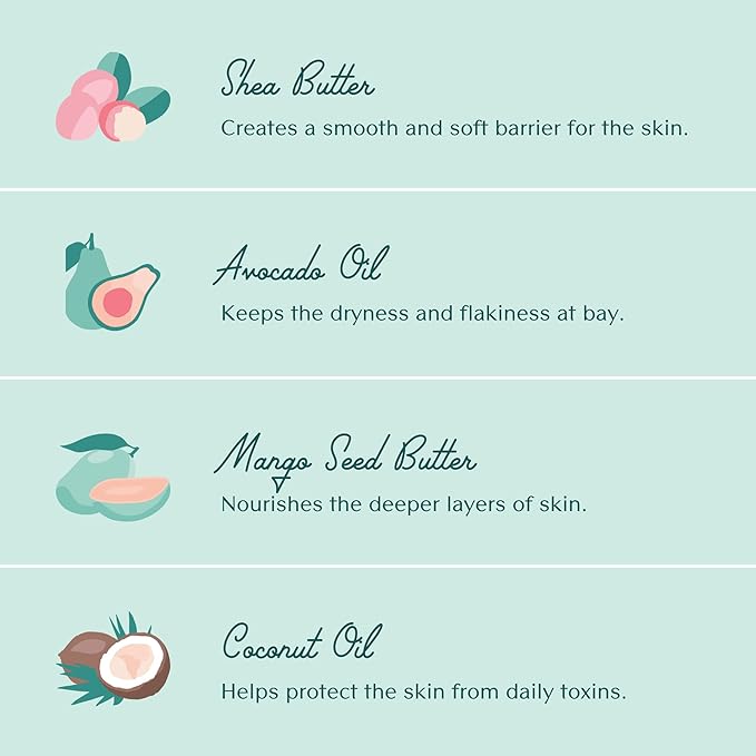 Bare August Foot Cream & Heel Balm Butter lotion for Soft, Smooth & Healthy Feet - Foot Moisturizer and Callus Cream Softener to Repair Rough, Dry, Cracked Feet (3.4 fl oz)