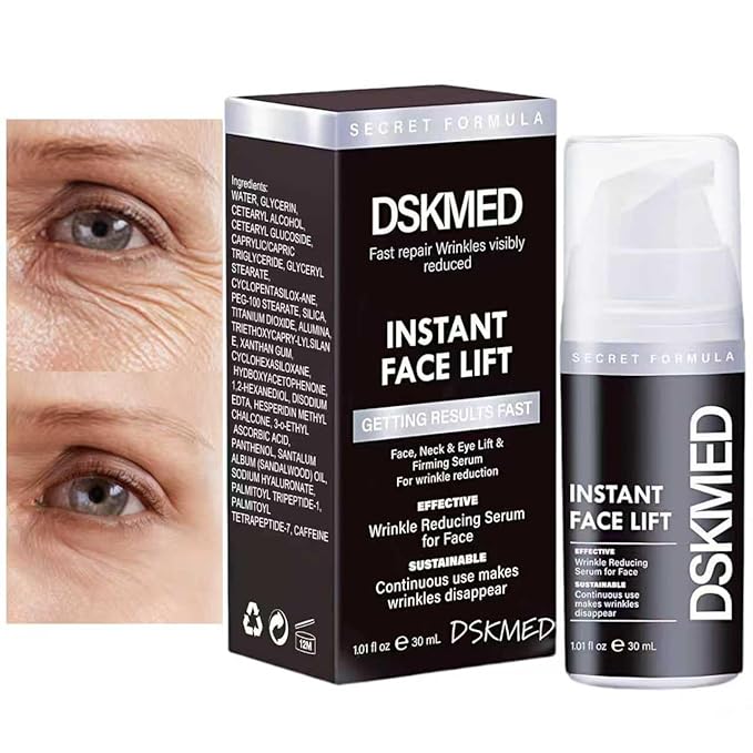 Under Eye Bags and Wrinkles - Instant Face Lift Cream,Remove Dark Circles, Bags Under Eyes, Fine Lines, Wrinkles and Neck Lines,Firming Delicate Skin