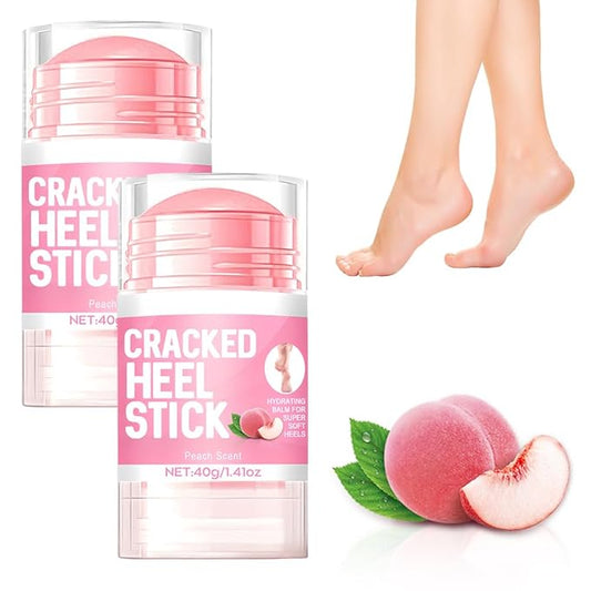 60% Urea Hydrating and Anti-Cracking Foot Cream, Moisturising and Relieves Cracking and Dryness Foot Cream for Cracked Heels,Hands,Knees,Exfoliating Moisturizer (Pink*2, one size)