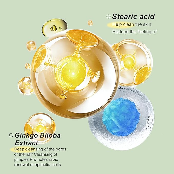 PORCOPE Gentle Moisturizing Cleanser with Amino Acids and Sea Salt Effective Oil Control for Oily and Sensitive Skin,Deep Cleans Pores, Makeup Remover and Skincare Two-in-One Daily Face Wash (200g)