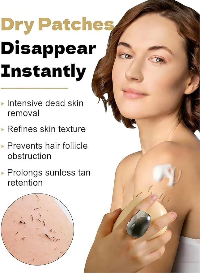 New Deep Exfoliating Body Scrubber, Upgraded Traditional Exfoliating Body Scrubber & Glove, Deep Exfoliating Bath Sponge for Women and Man, Body Brush, Exfoliator & Dead Skin Remover