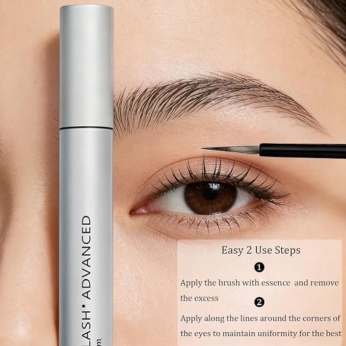 Lash Serum & Growth Lash - eye makeup for Eyelash Growth,Daily Care, Upper & Eyelash Growth-Serum Fuller and Longer - 3.5ML